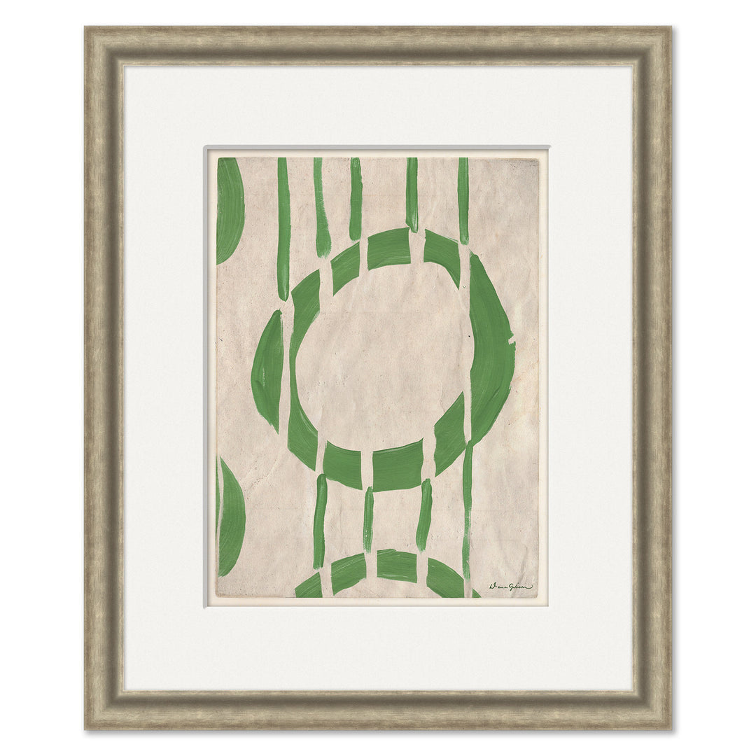Circle Series - Green 2 by Soicher Marin