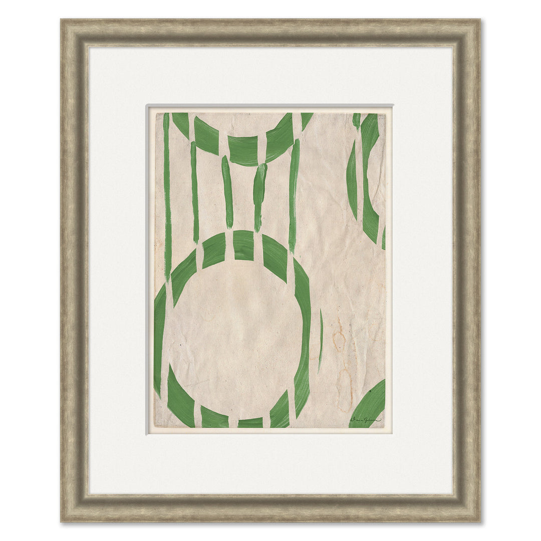 Circle Series - Green 3 by Soicher Marin