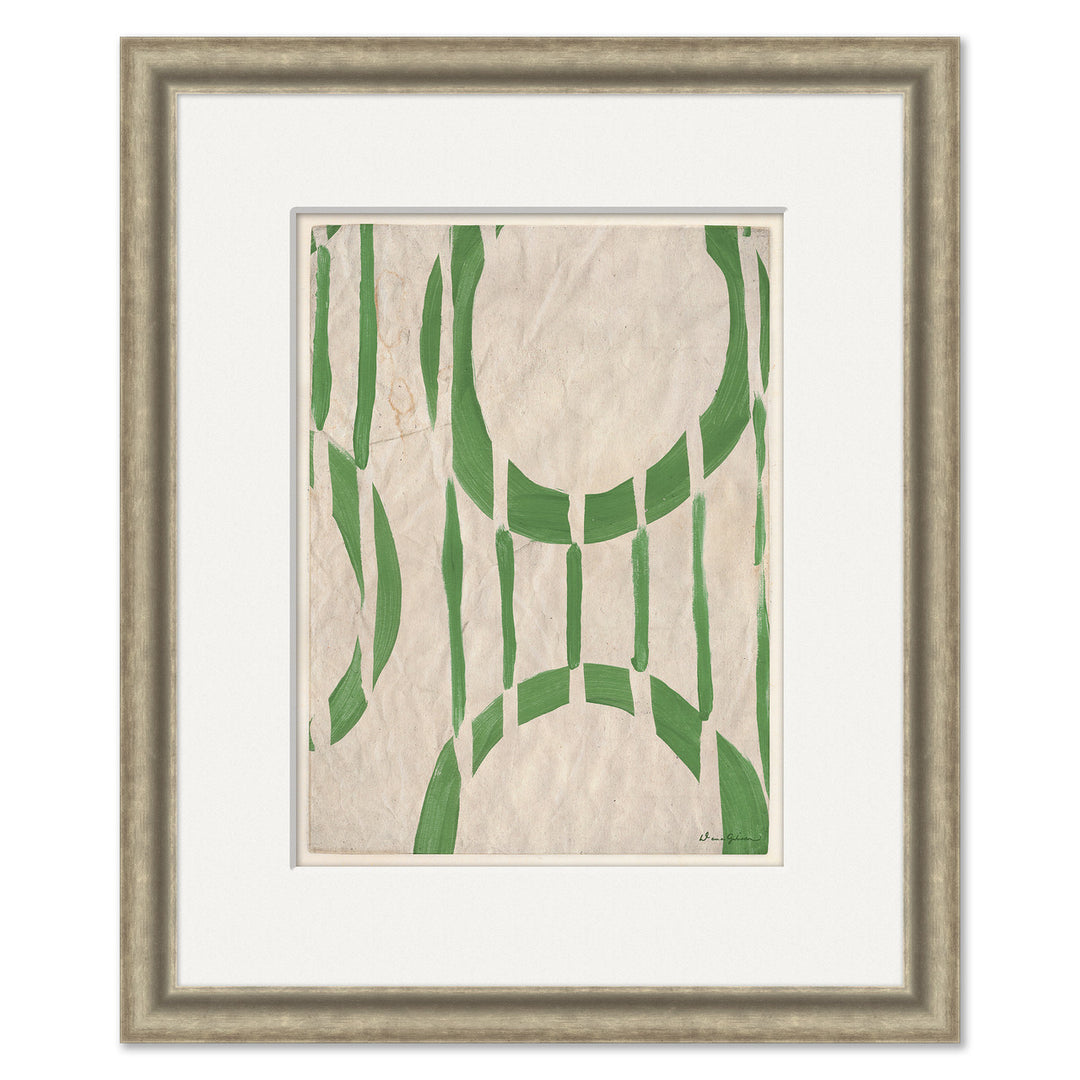 Circle Series - Green 4 by Soicher Marin