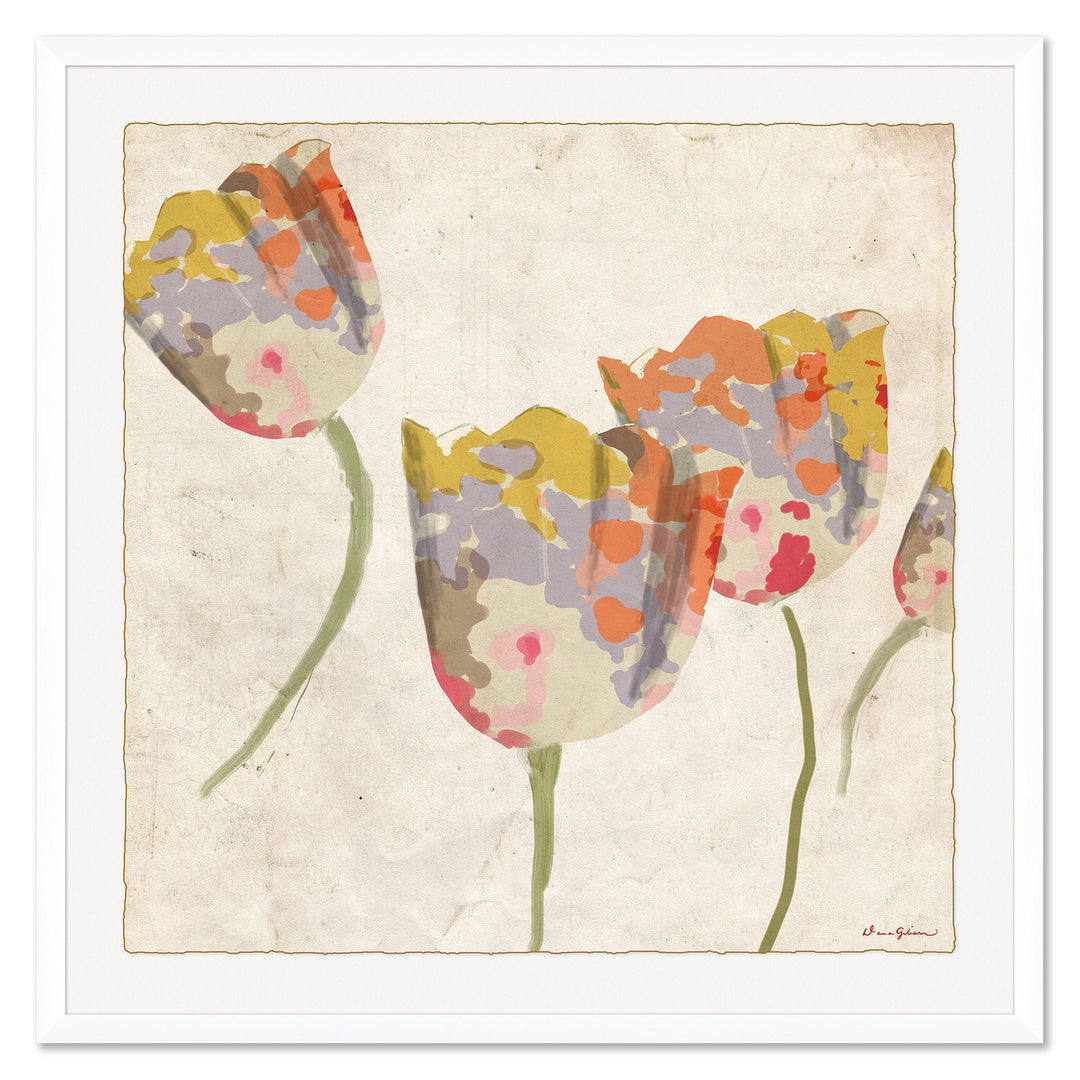 Flower Series - Tulip Watercolor by Soicher Marin