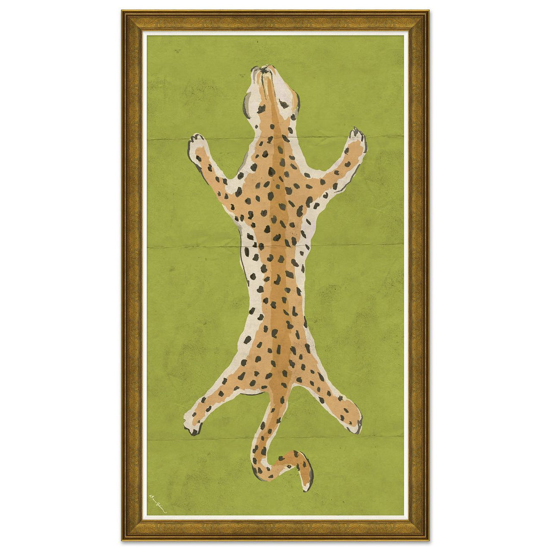 Leopard Series - Green 1 by Soicher Marin