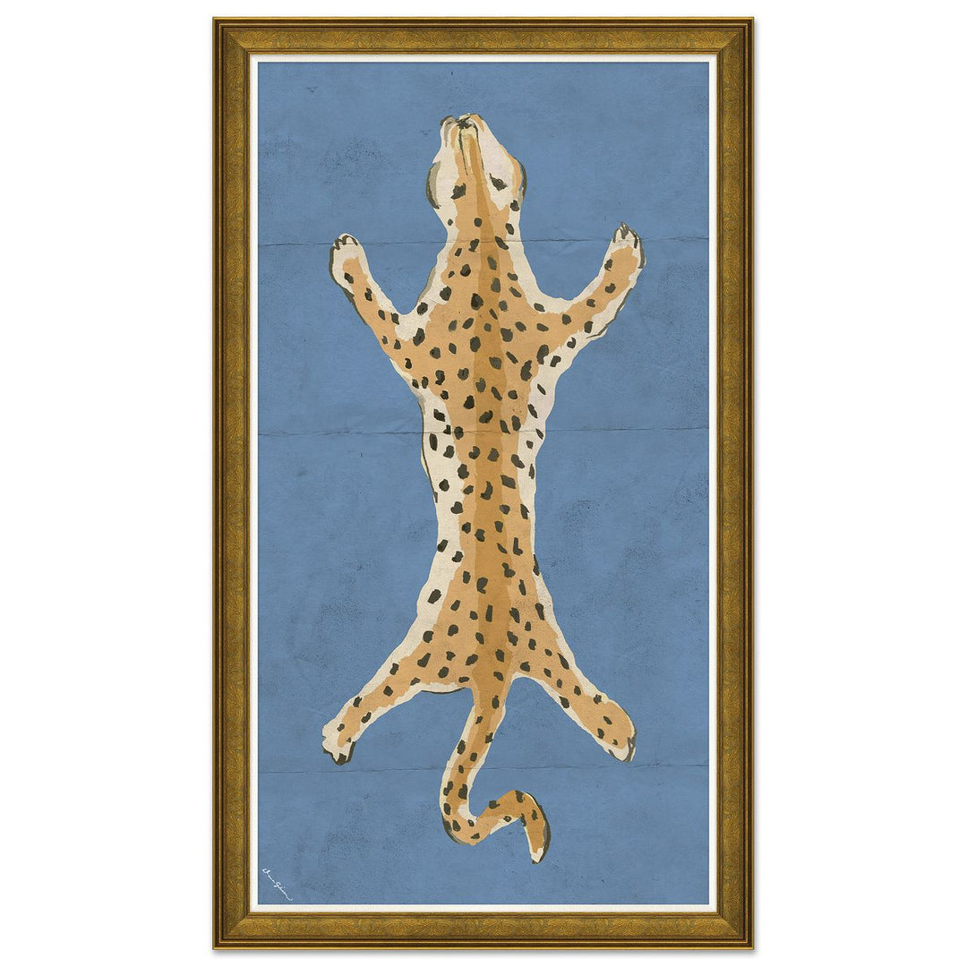 Leopard Series - Blue 1 by Soicher Marin
