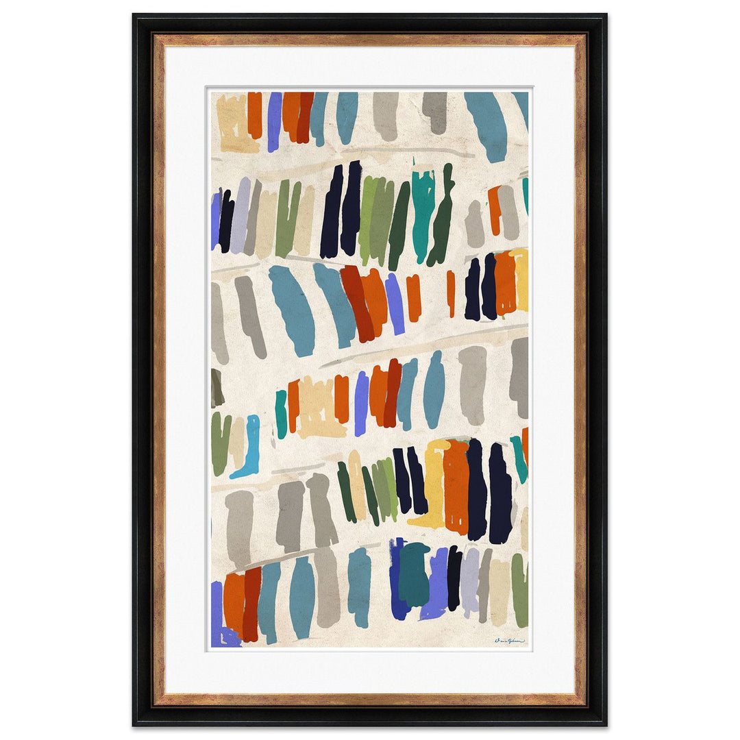 Library, Blue by Soicher Marin