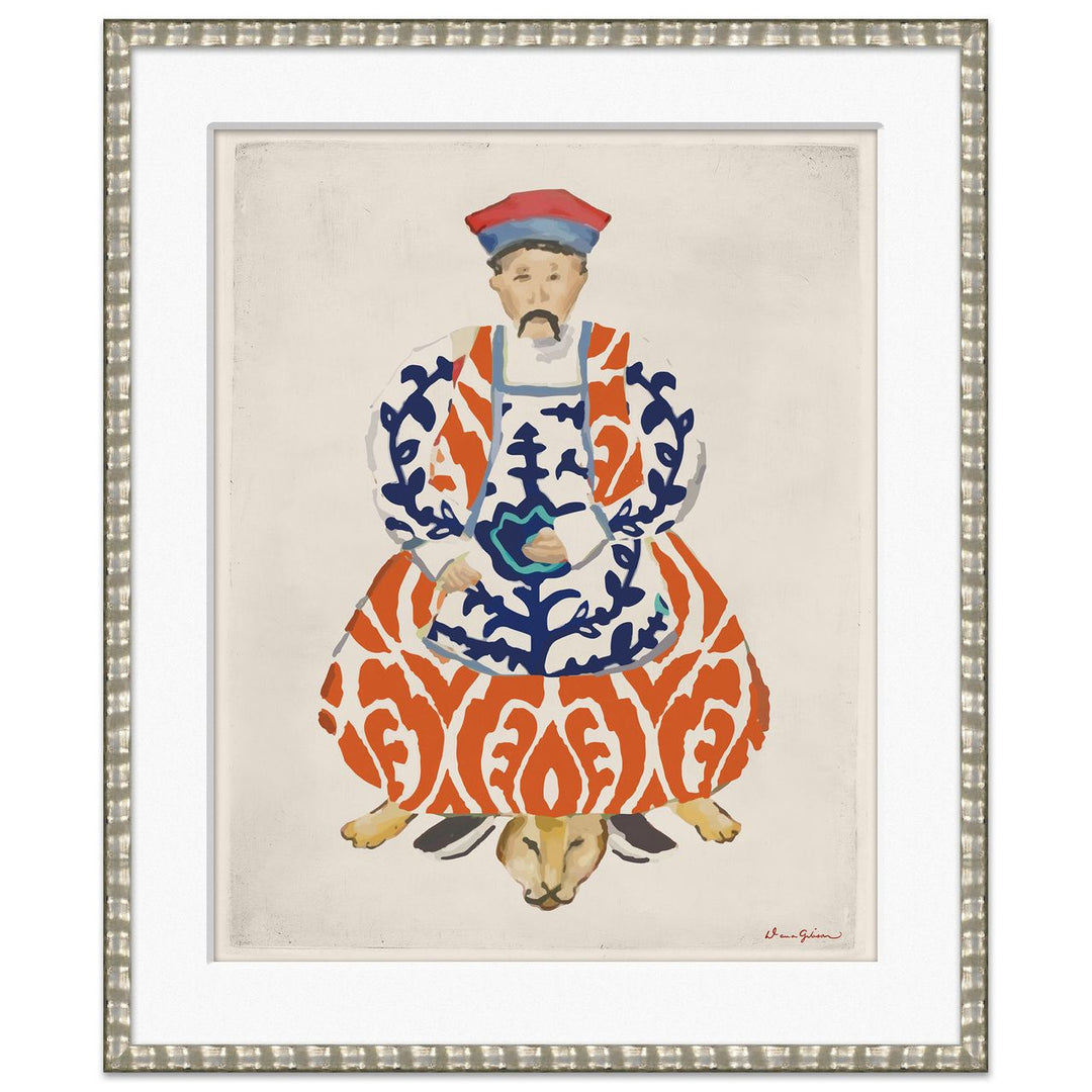 Silk Scroll, Man by Soicher Marin
