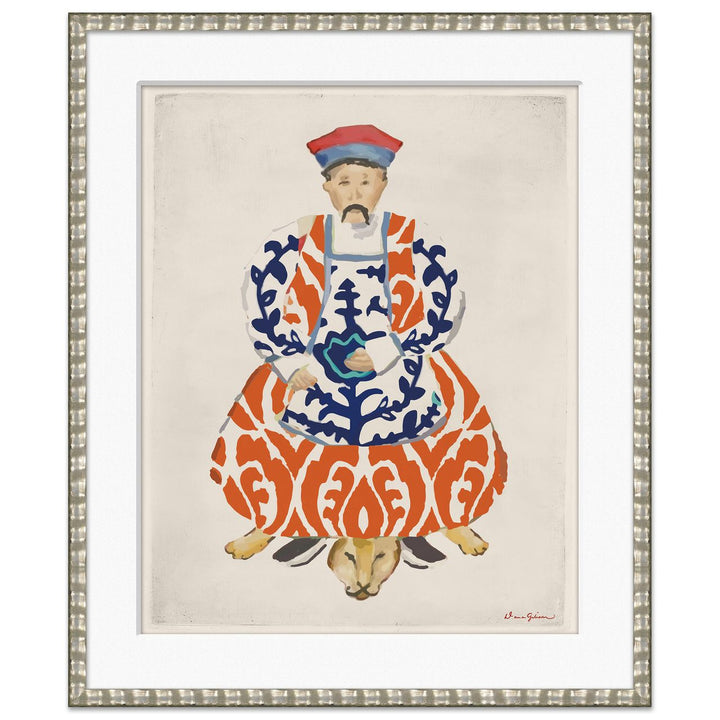 Silk Scroll, Man by Soicher Marin