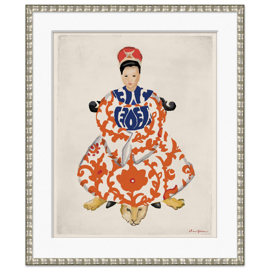 Silk Scroll, Woman by Soicher Marin