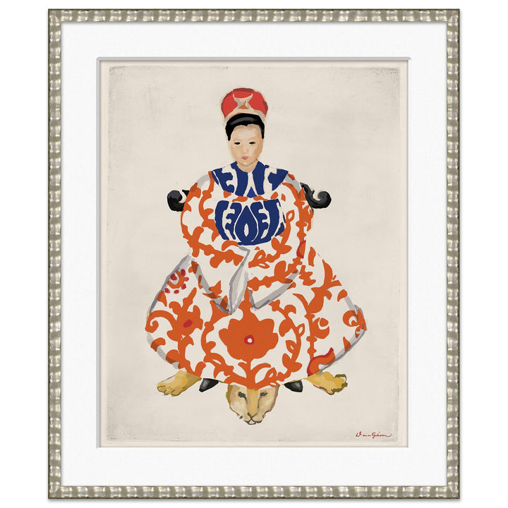 Silk Scroll, Woman by Soicher Marin