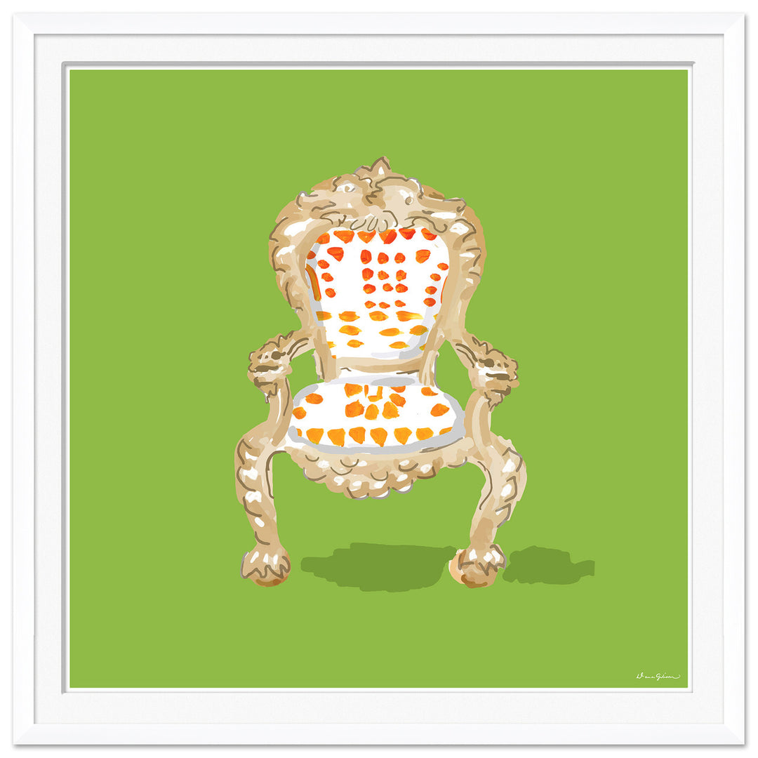 Palace Chair, Green by Soicher Marin