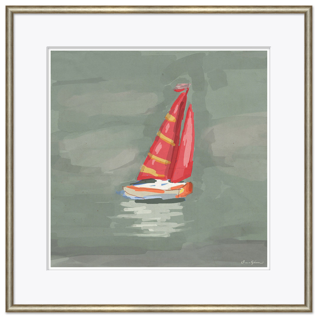 Red Sloop by Soicher Marin