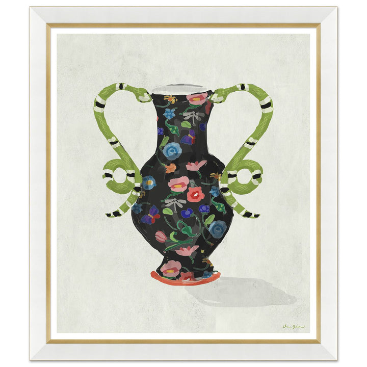 Boa Vase in Black by Soicher Marin