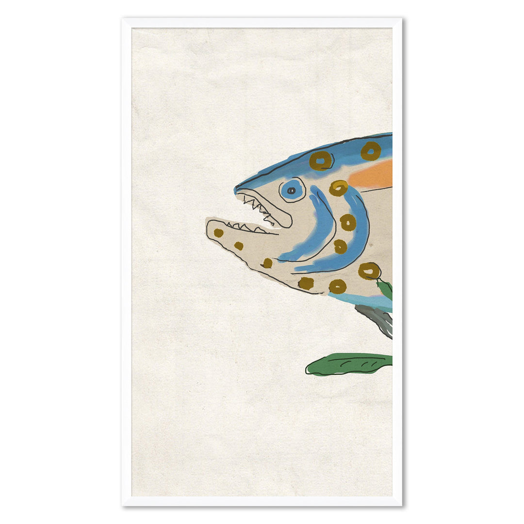 Blue Trout Tryptic I by Soicher Marin