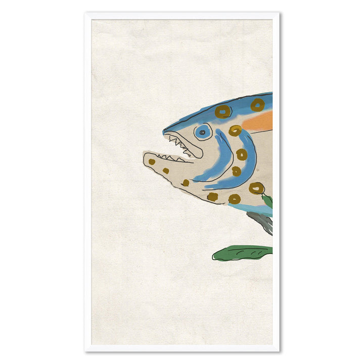 Blue Trout Tryptic I by Soicher Marin