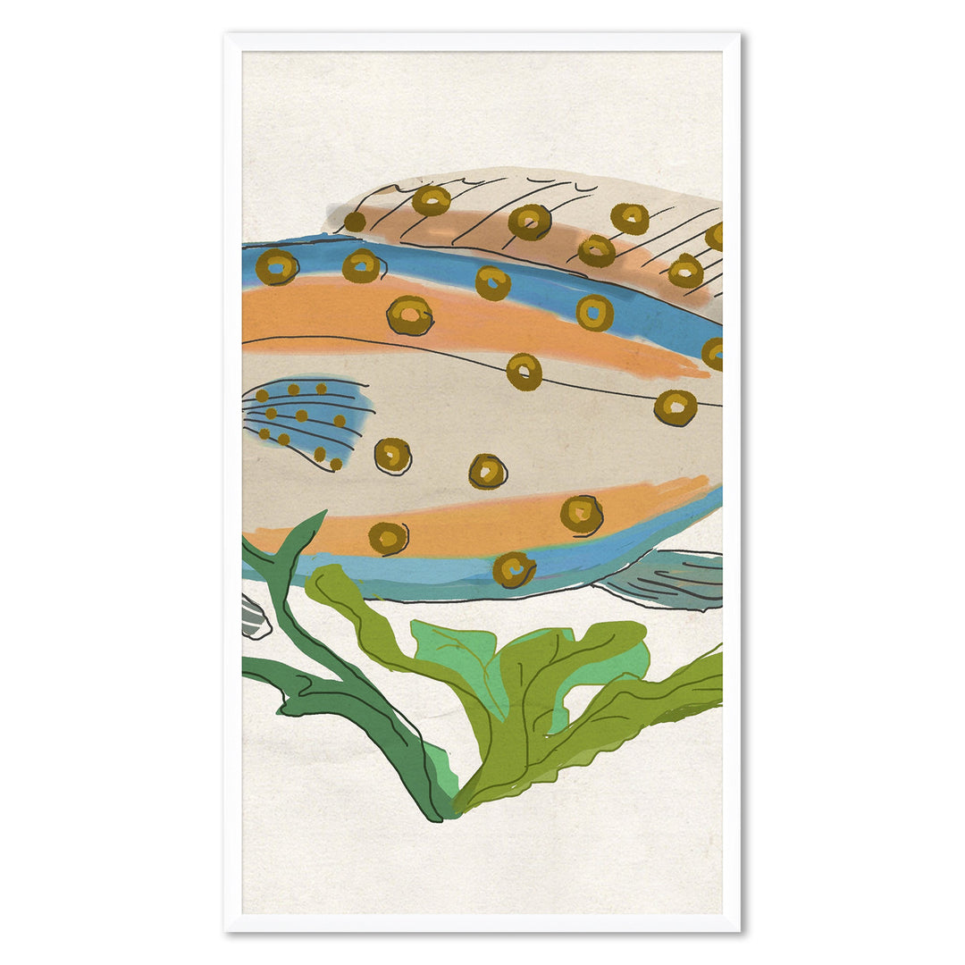 Blue Trout Tryptic II by Soicher Marin