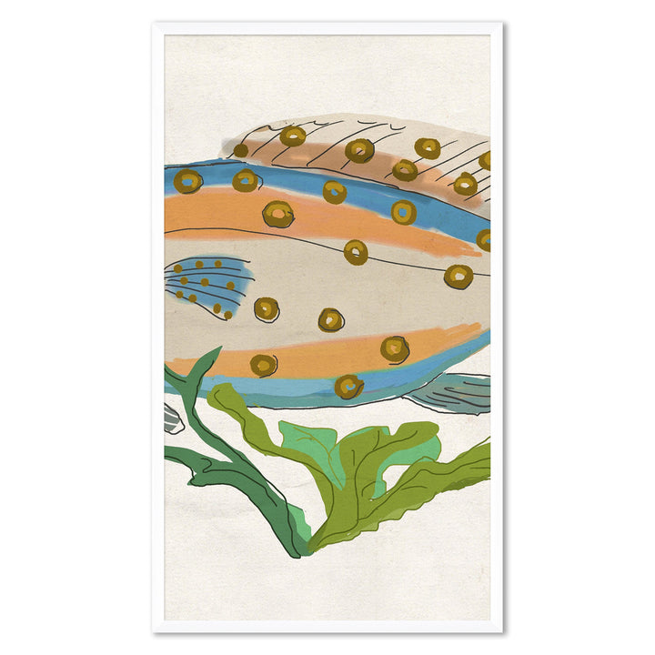 Blue Trout Tryptic II by Soicher Marin