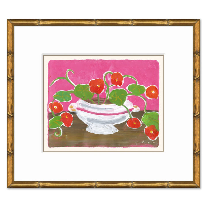 Nasturtium in Pink by Soicher Marin