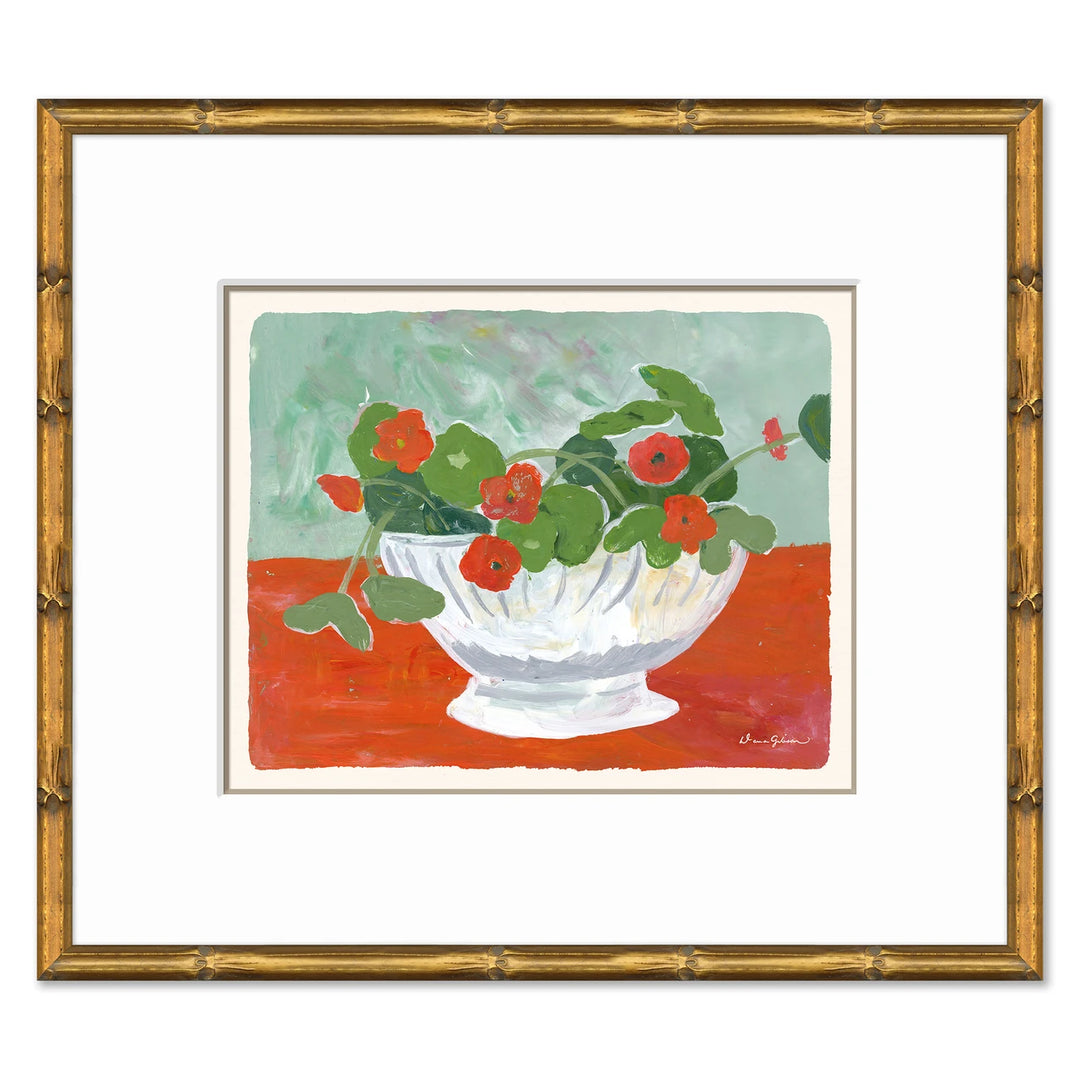 Nasturtium in Orange by Soicher Marin