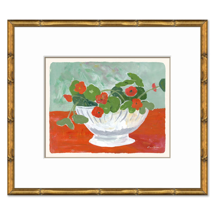Nasturtium in Orange by Soicher Marin