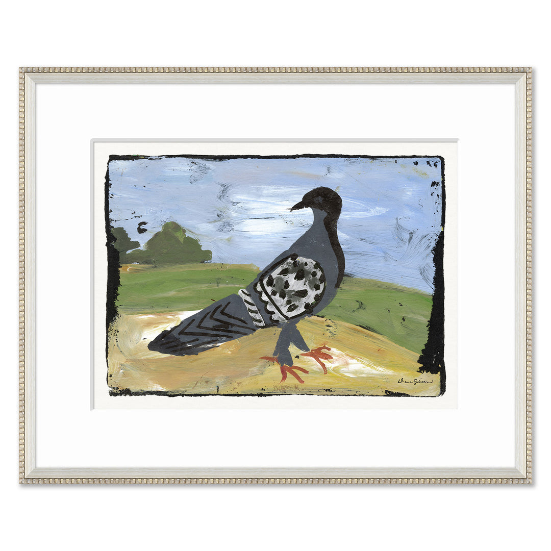 Squab Looking Back by Soicher Marin