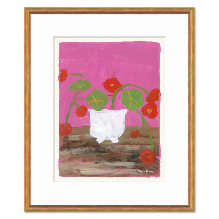 Nasturtium on Havest Table by Soicher Marin
