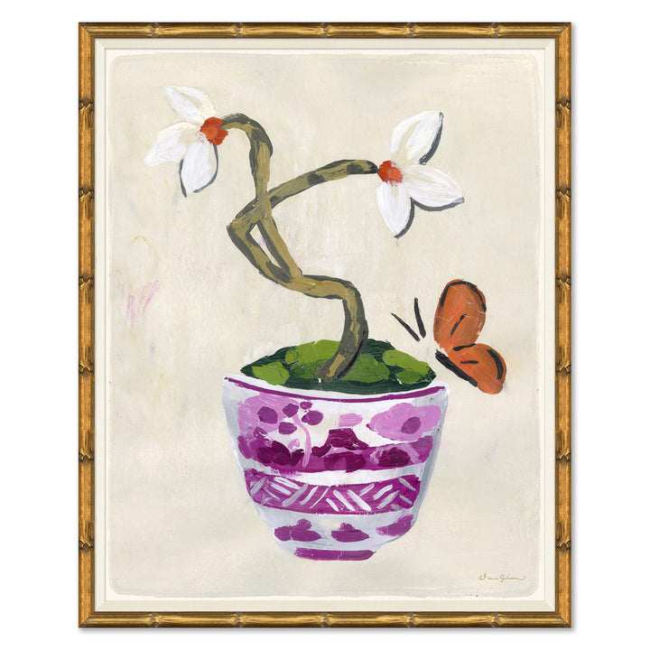 Lotus in Porcelain Bowl by Soicher Marin
