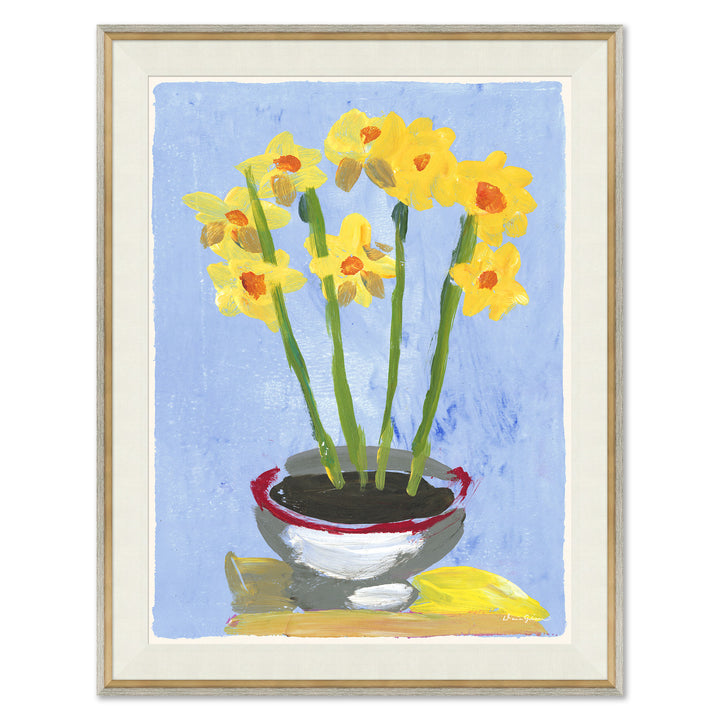 Jonquils in Pot by Soicher Marin