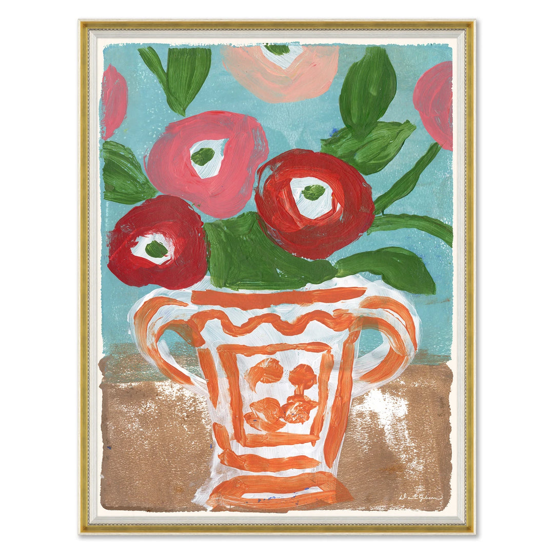 Orange Vase by Soicher Marin