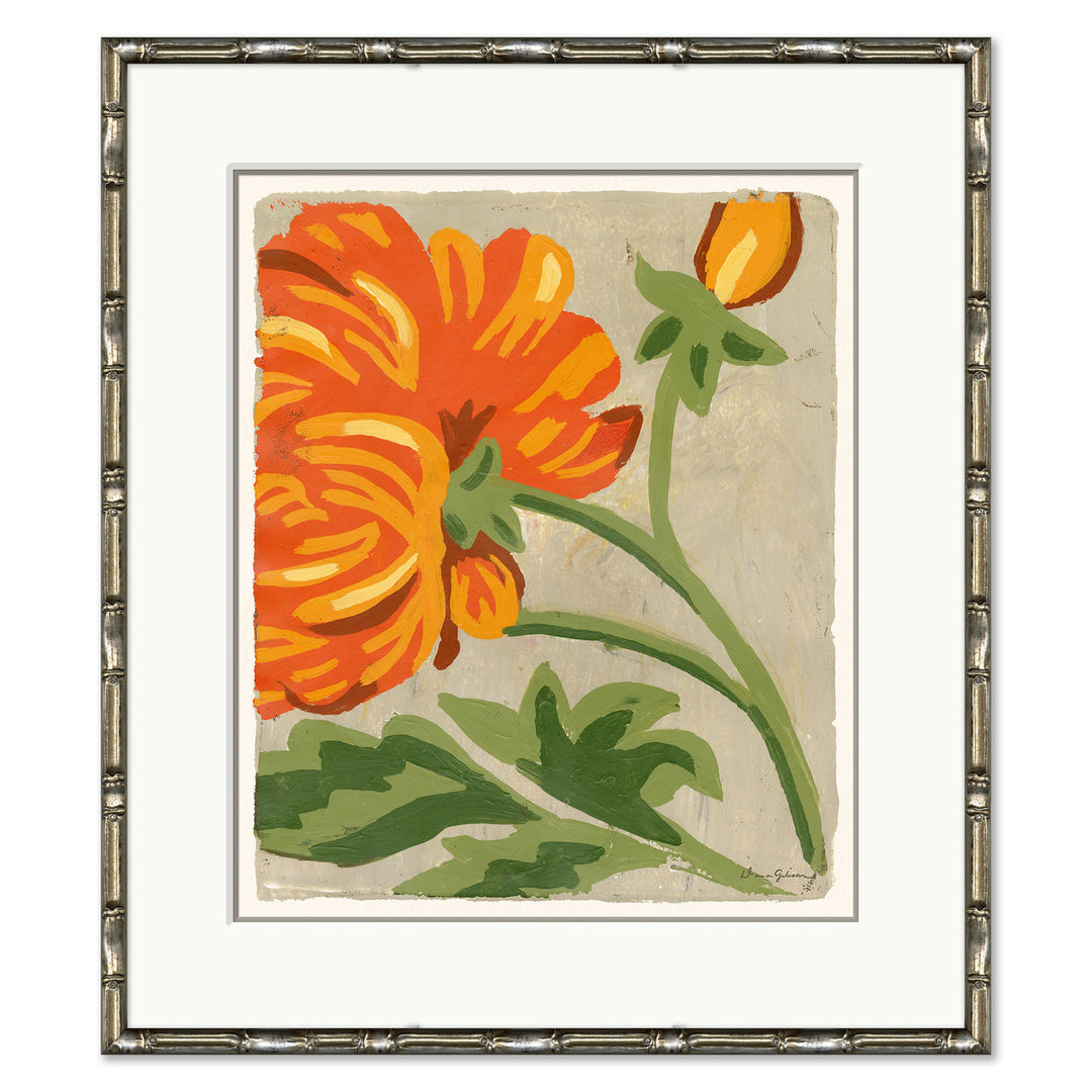 Orange Dahlia by Soicher Marin