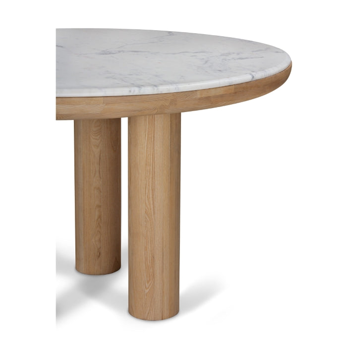 Pillar Round Dining Table-Union Home Furniture-UNION-DIN00320-Dining Tables-2-France and Son