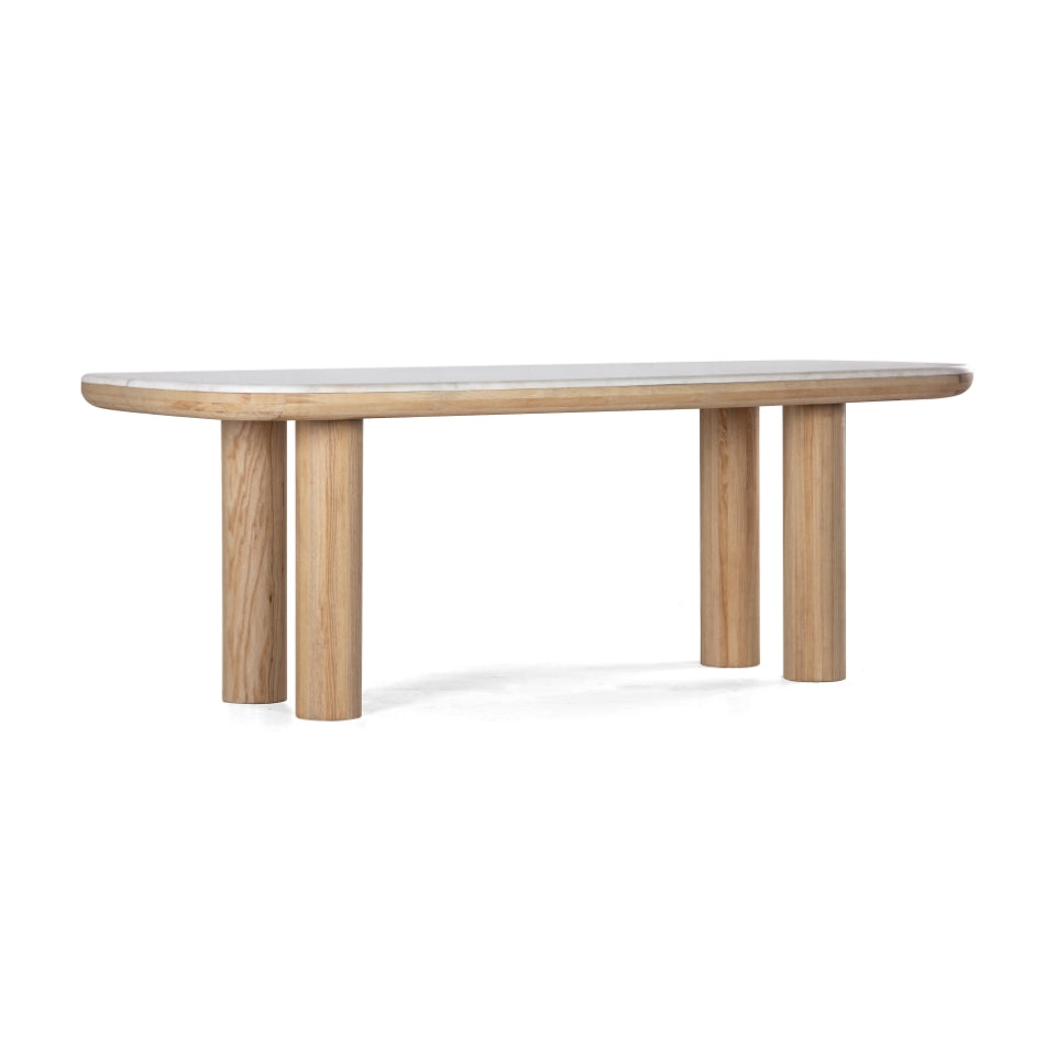 Pillar Rectangular Dining Table-Union Home Furniture-UNION-DIN00321-Dining Tables-2-France and Son