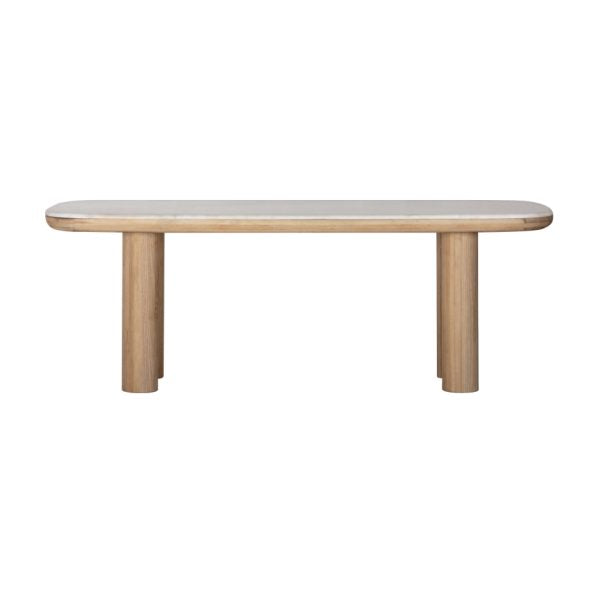 Pillar Rectangular Dining Table-Union Home Furniture-UNION-DIN00321-Dining Tables-1-France and Son