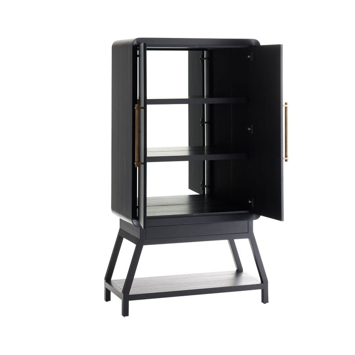 Aether Cocktail Cabinet - Black
