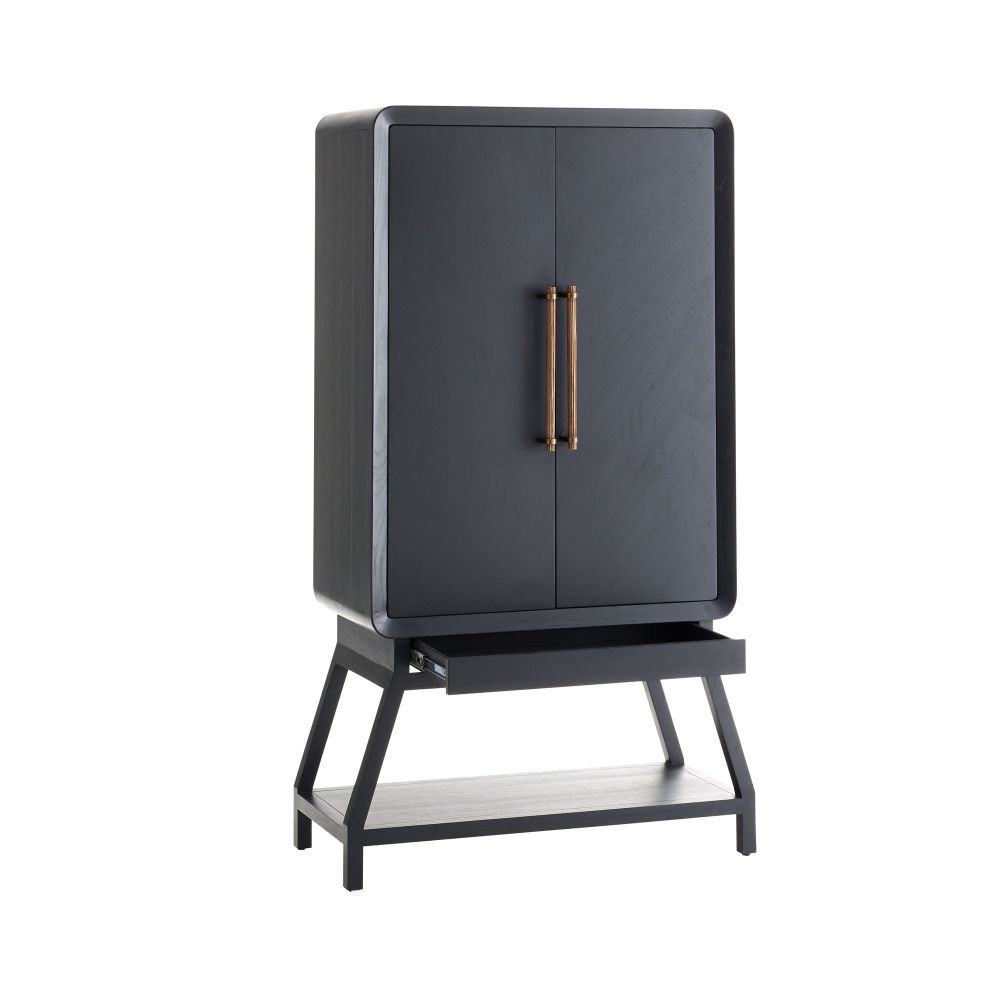 Cabinets & Curios Aether Cocktail Cabinet - Black