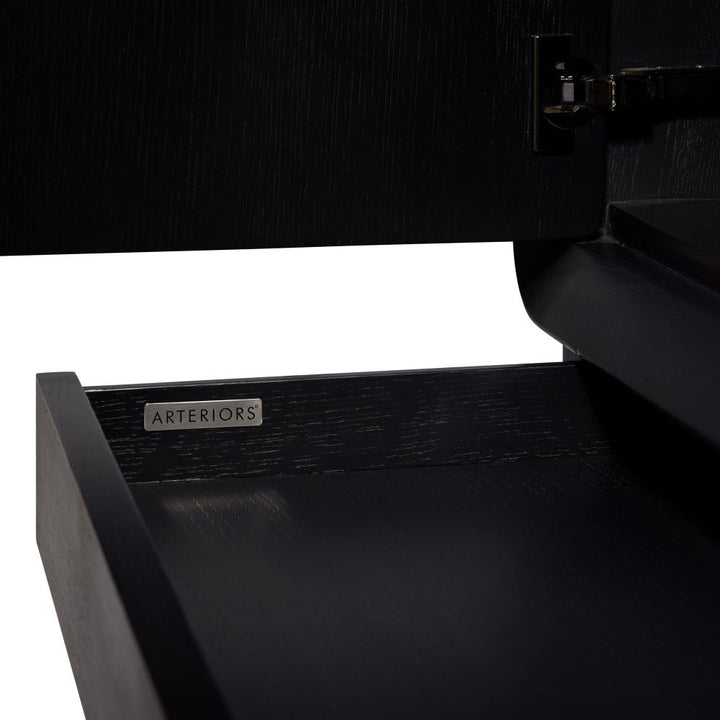 Aether Cocktail Cabinet - Black