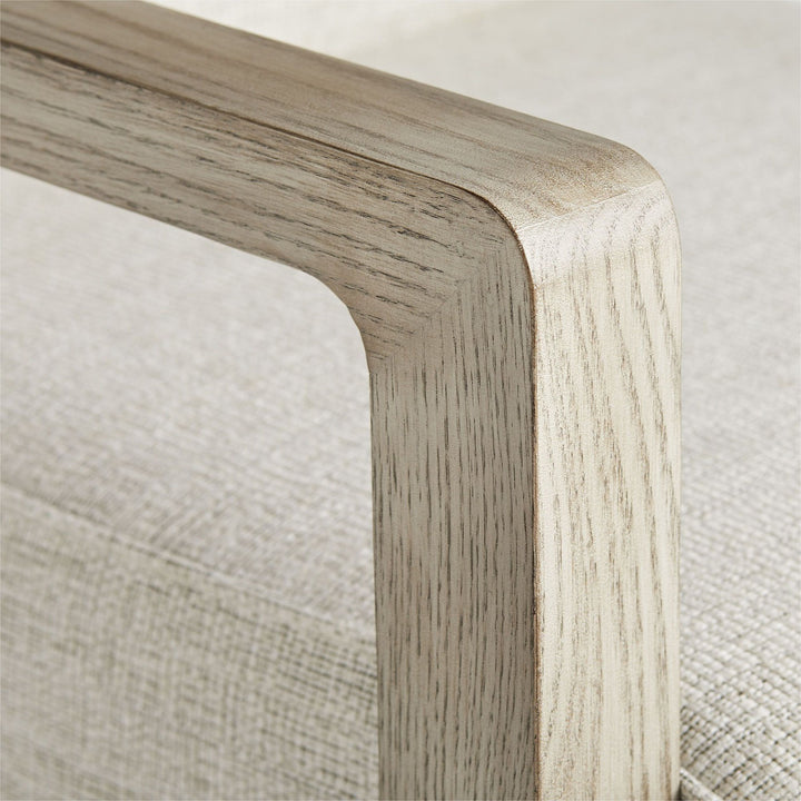 Yuri Chair Fieldstone Grey Linen Smoke