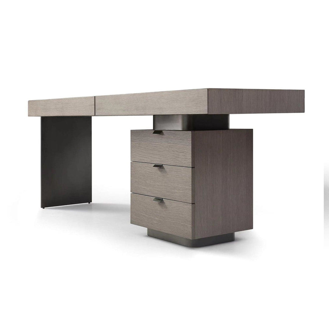 Alma Desk-Whiteline Modern Living-WHITELINE-DK1894-GRY-Desks-4-France and Son