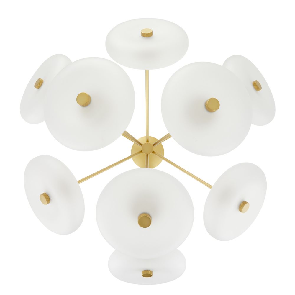 Luxora Chandelier - Gold