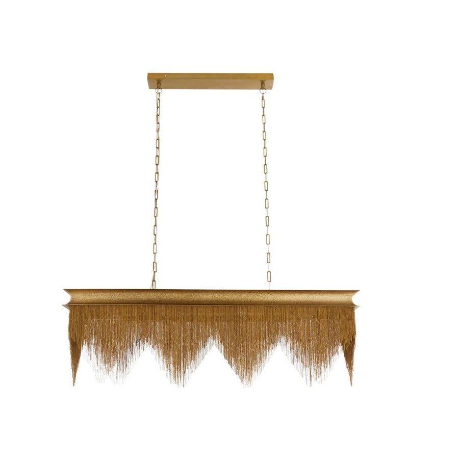 Chandeliers Regina Linear Chandelier - Gold