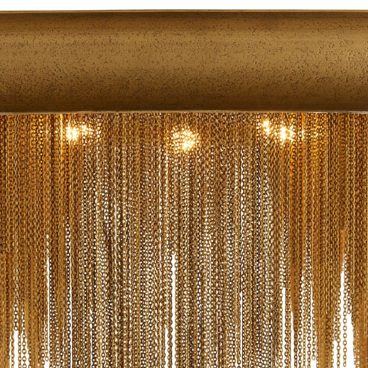Chandeliers Regina Linear Chandelier - Gold