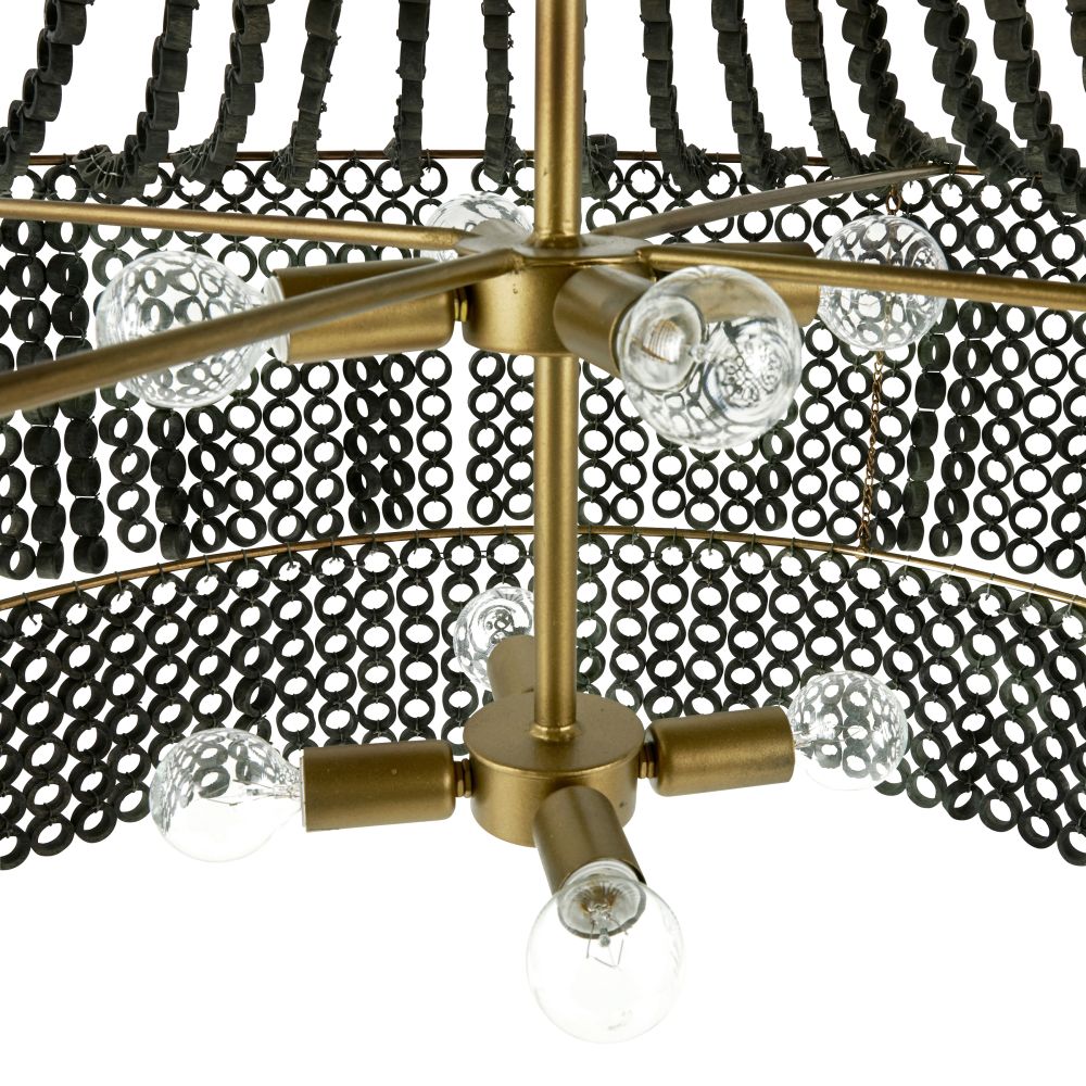 Nellie Large Chandelier - Gold