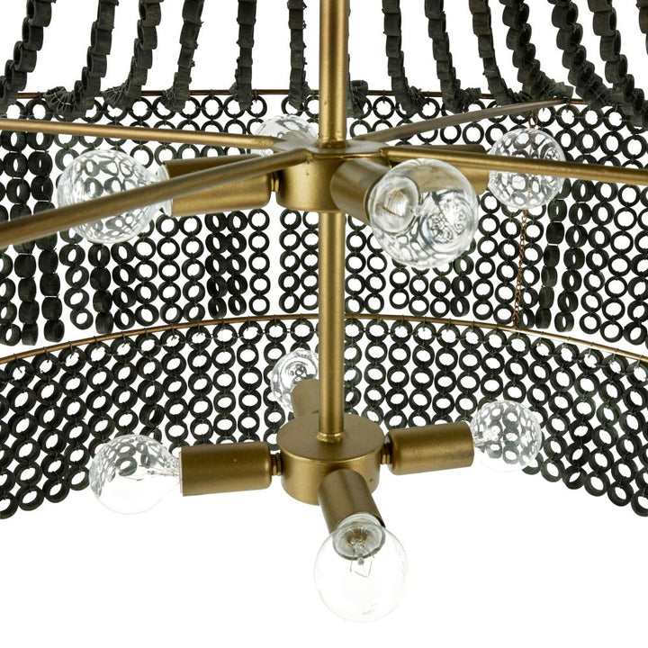 Nellie Large Chandelier - Gold