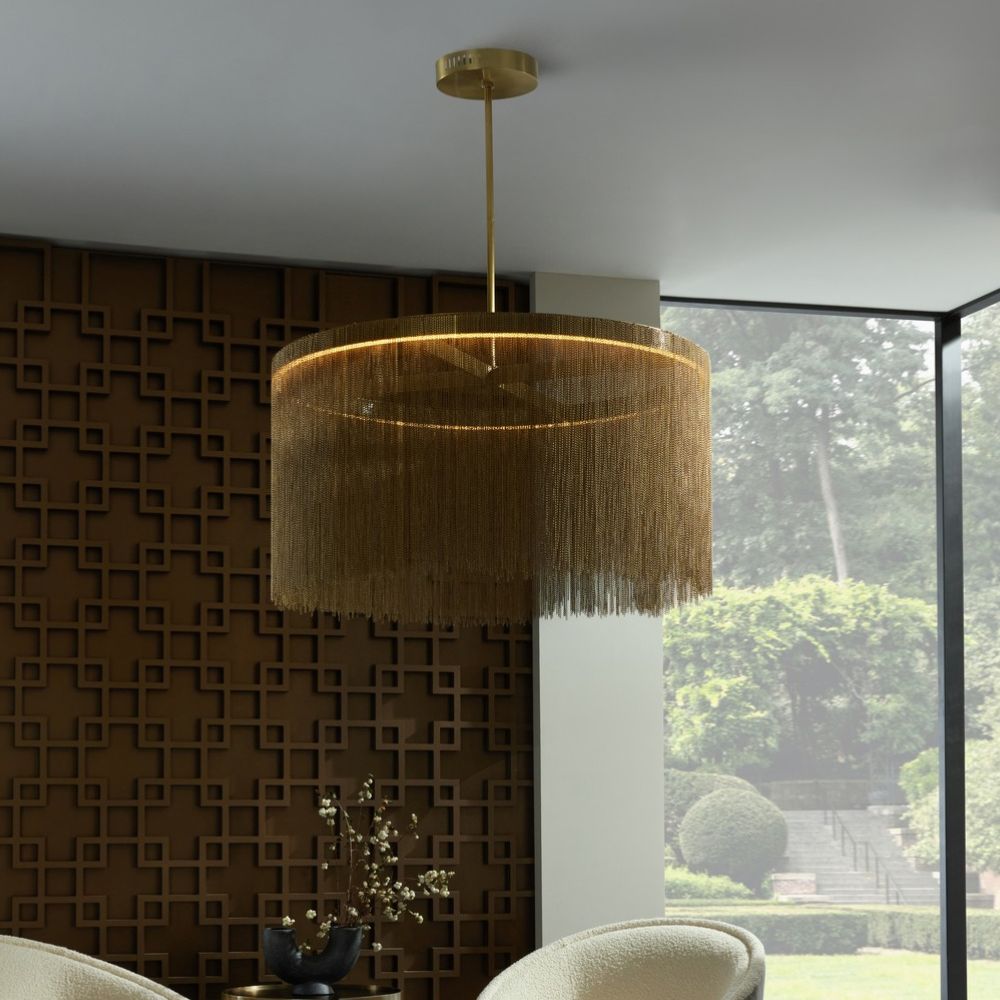 Chandeliers Nessa Chandelier - Gold