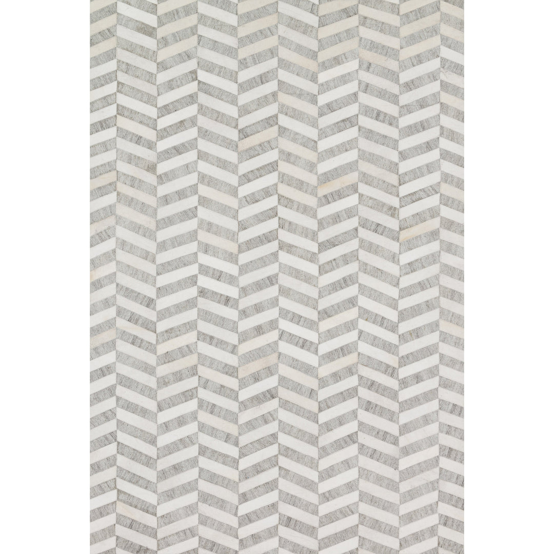 Loloi Dorado Grey / Ivory 5'-0" x 7'-6" Area Rug