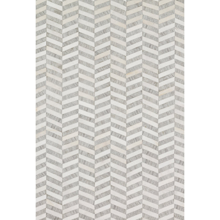 Loloi Dorado Grey / Ivory 5'-0" x 7'-6" Area Rug