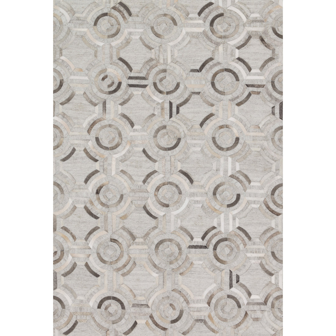 Loloi Dorado Grey 18" x 18" Sample Rug