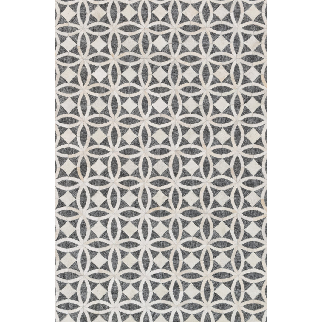 Loloi Dorado Graphite / Ivory 2'-6" x 8'-0" Runner Rug