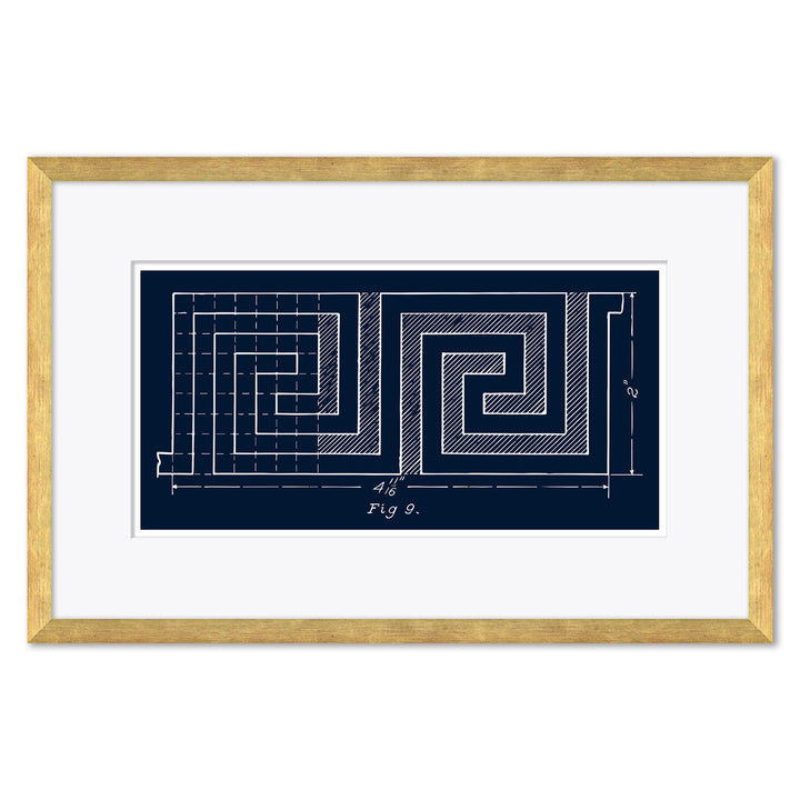 Blue Figure 9 by Soicher Marin
