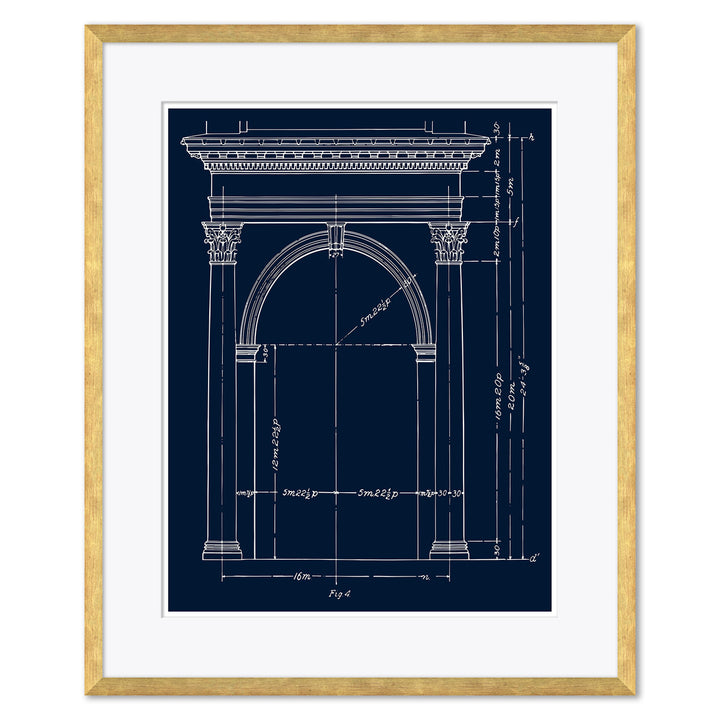 Blue Arch Figure 4 by Soicher Marin