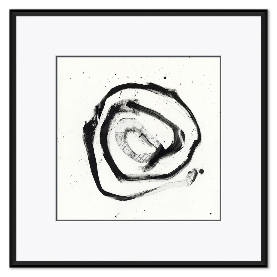 Black and White Abstract No. 3 by Soicher Marin