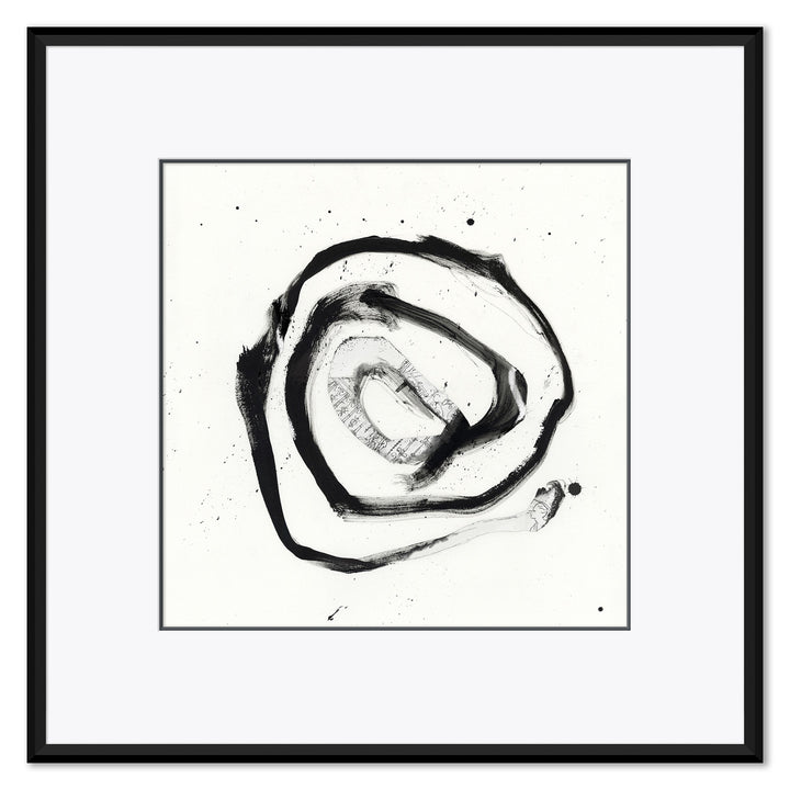 Black and White Abstract No. 3 by Soicher Marin