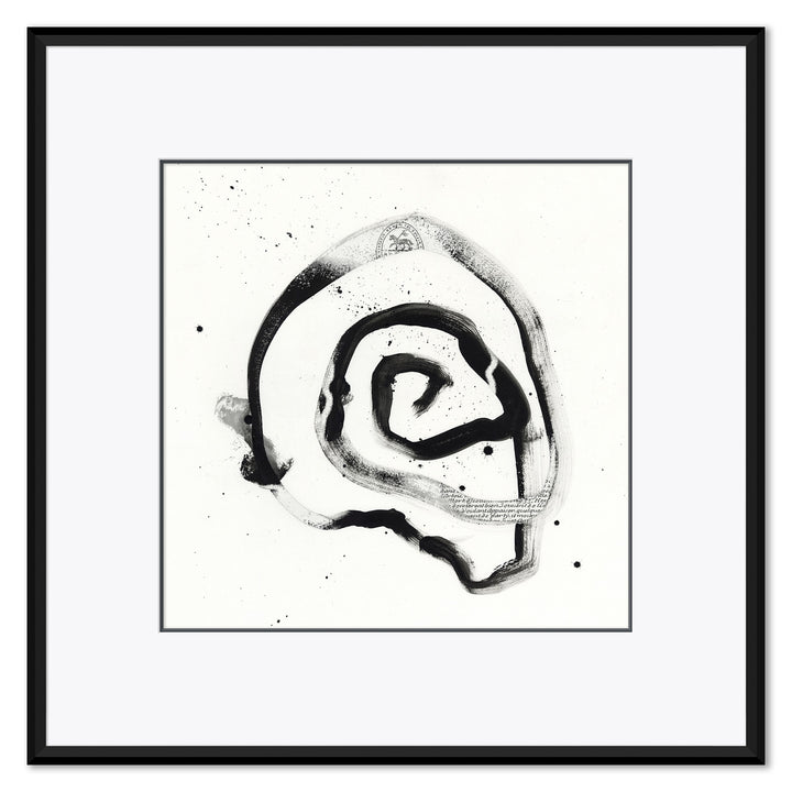 Black and White Abstract No. 4 by Soicher Marin